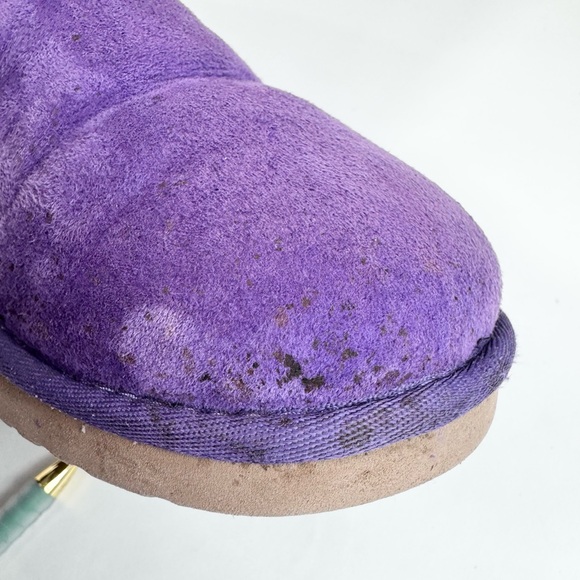 UGG Bailey Bow II Purple Sheepskin Boots #1002954 - Size 9 - Picture 8 of 8